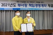 한국철도, 2021년 부서장 책임경영계약 체결