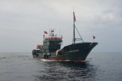 해양수산부 서해어업관리단, 불법 어업 혐의 중국운반선 나포